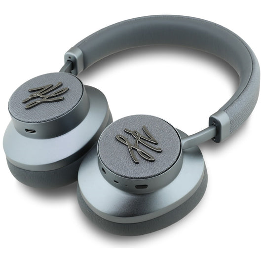 Auricolari Bluetooth Karl Lagerfeld Grained Initials, A2DP, ANC, Grigio
