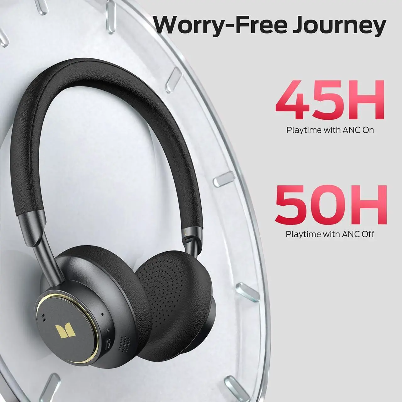Handsfree Bluetooth Monster N-tune mini 02, A2DP, ANC, Nero