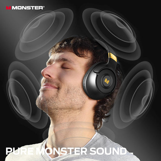 Handsfree Bluetooth Monster Persona SE, A2DP, ANC, Nero