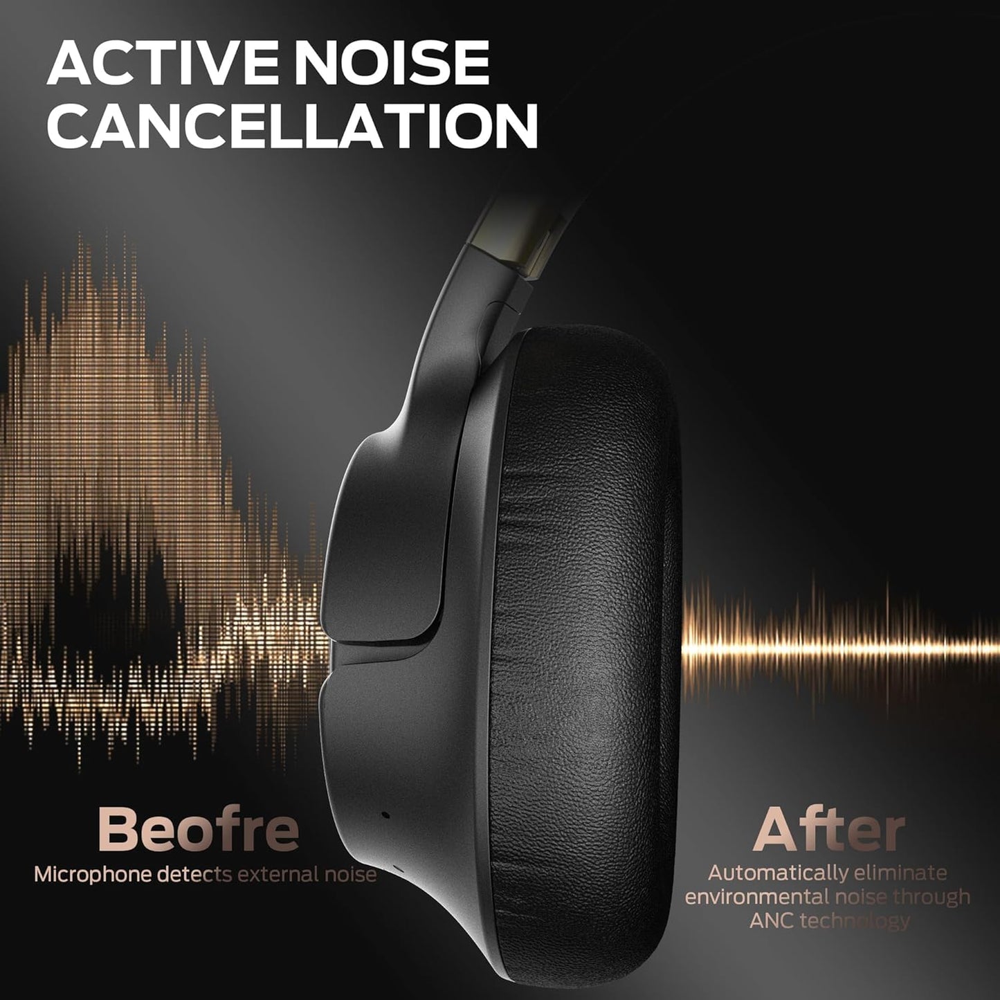 Handsfree Bluetooth Monster Persona SE, A2DP, ANC, Nero