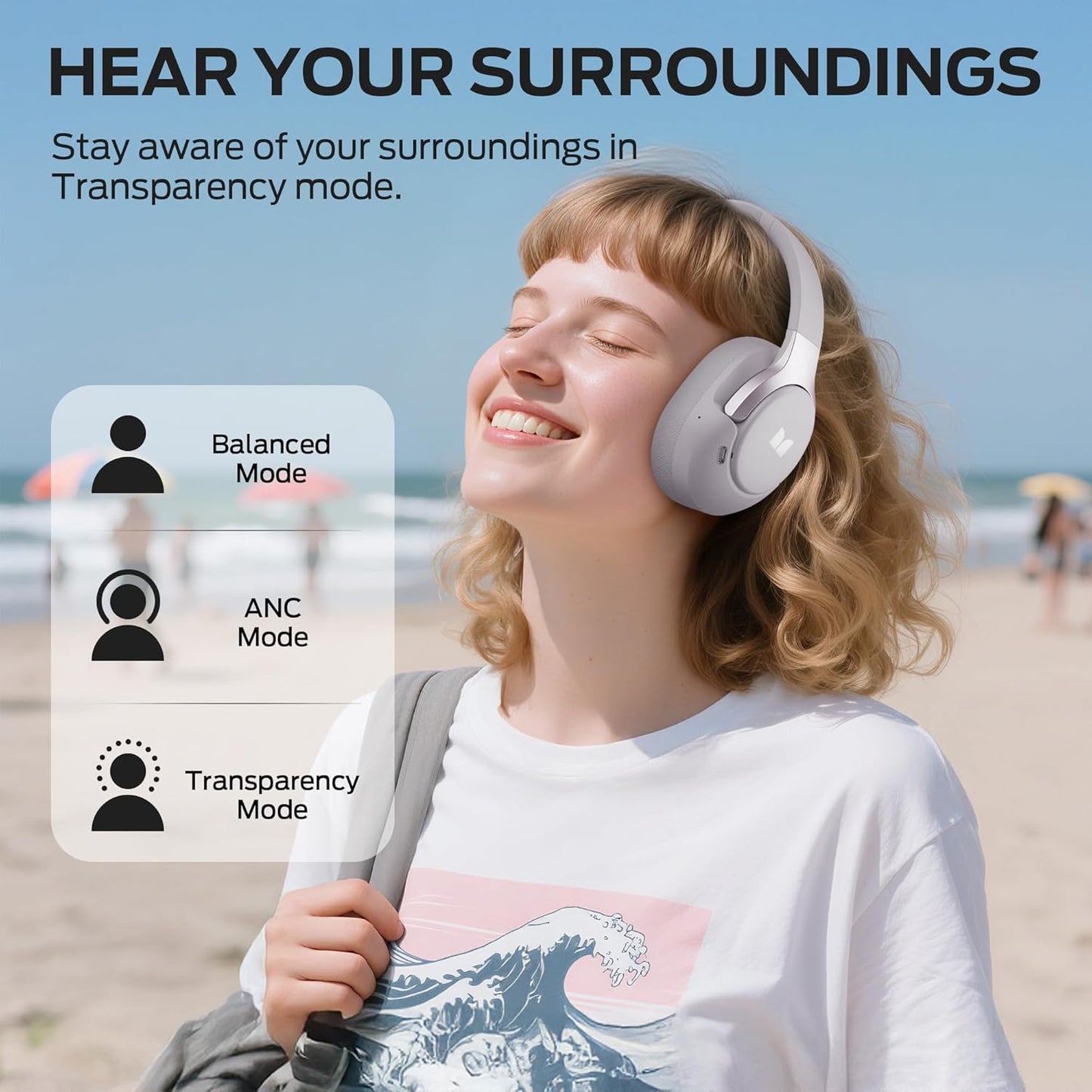 Handsfree Bluetooth Monster Persona 5th, MultiPoint, A2DP, ANC, Blu
