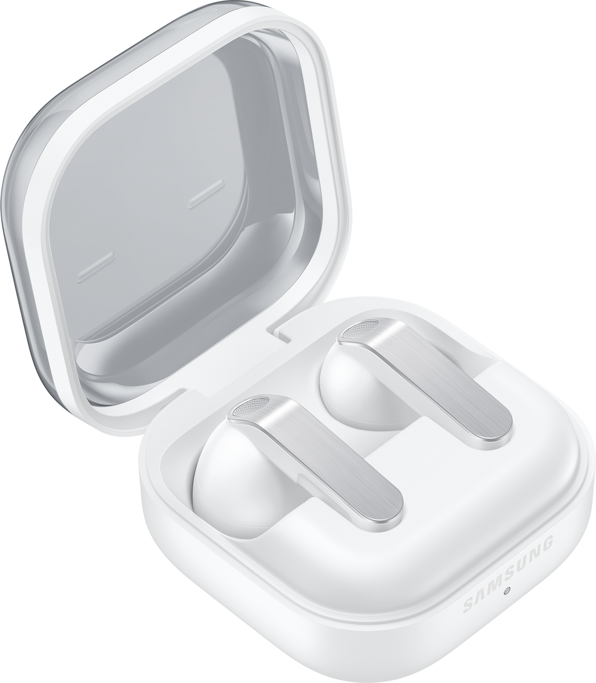 Kit mains libres Bluetooth Samsung Galaxy Buds4, Blanc SM-R540NZWAEUE