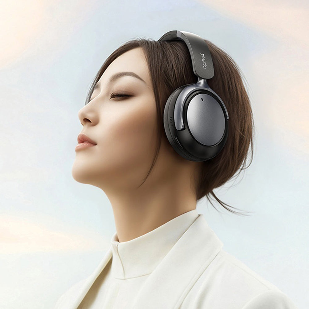 Kit mains libres Bluetooth Yesido EP07, A2DP, ANC, Noir