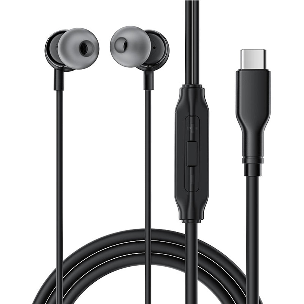 Handsfree USB-C Acefast L8, Nero