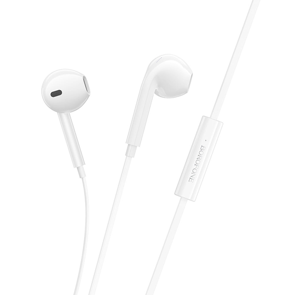 Écouteurs mains libres USB-C Borofone BM99 Star, Blanc