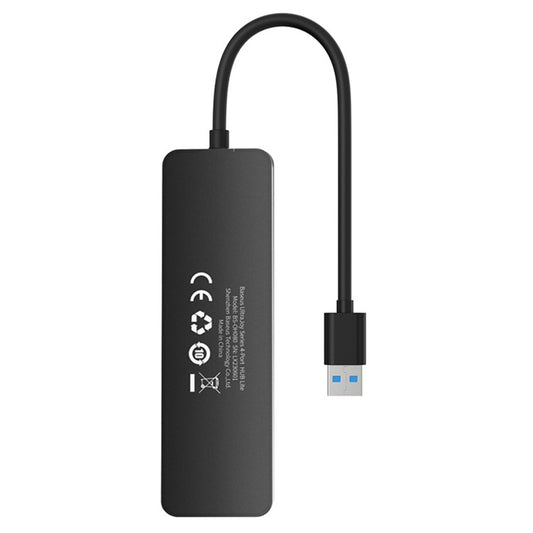 Hub USB Baseus UltraJoy, 4 x USB-A 3.0, 0,15 m, nero B0005280B111-00
