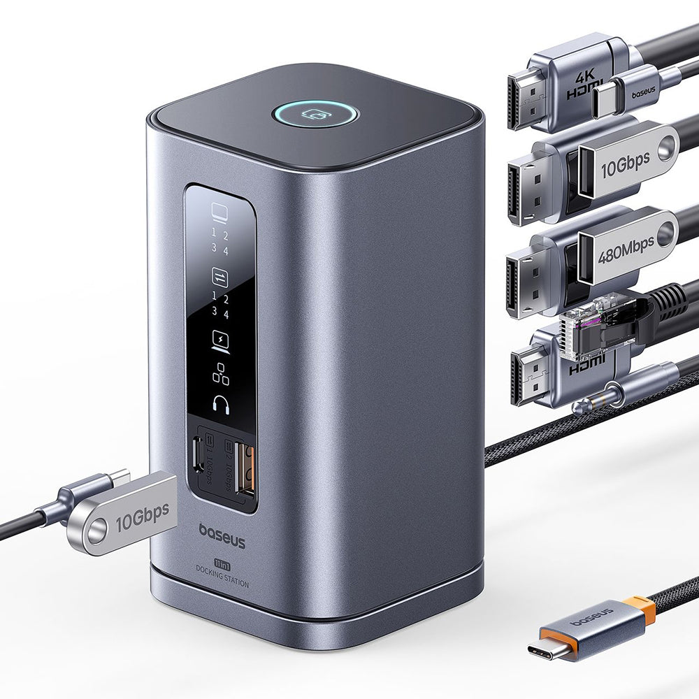 Multifunktions-Hub Baseus Spacemate, 11in1, Grau B0112701