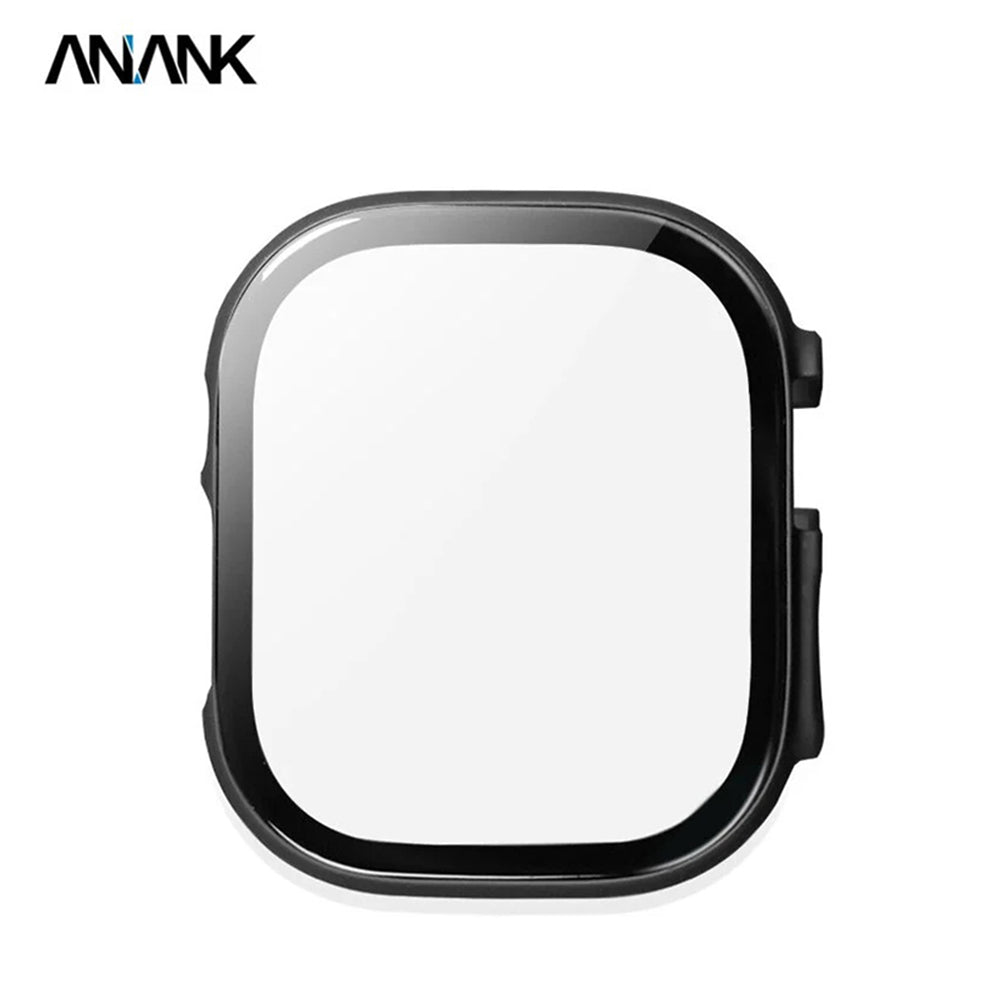 Custodia Anank Screen Guard per Apple Watch Series 7 41mm, Nera