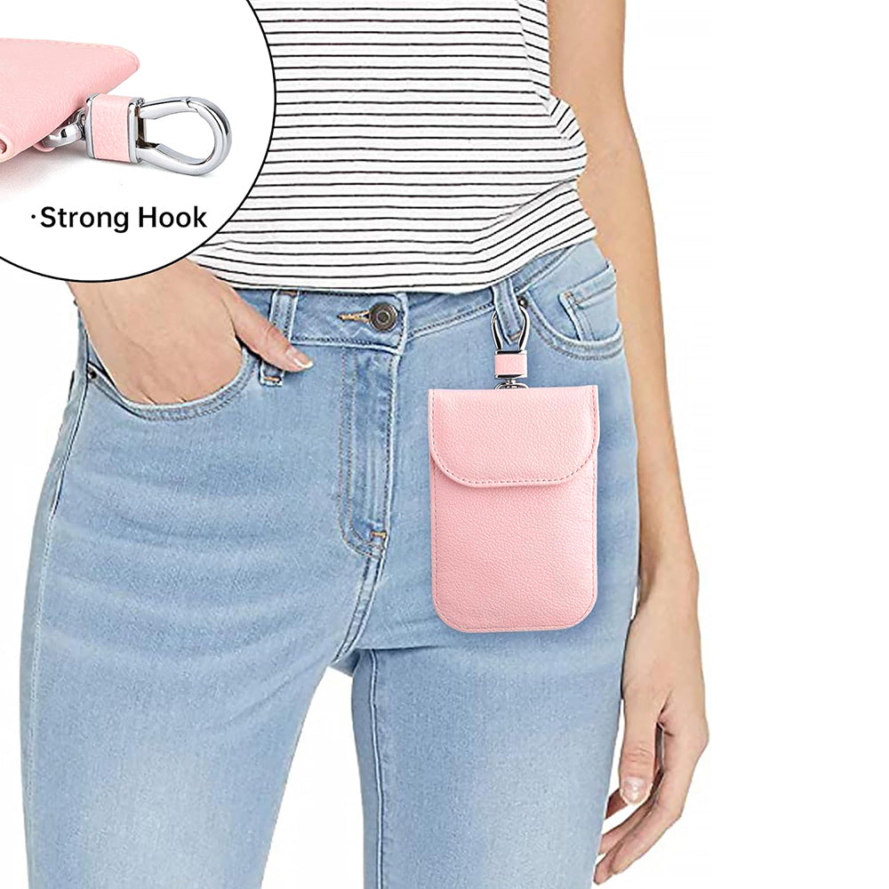 Portefeuille avec Protection RFID Techsuit AF2, Rose