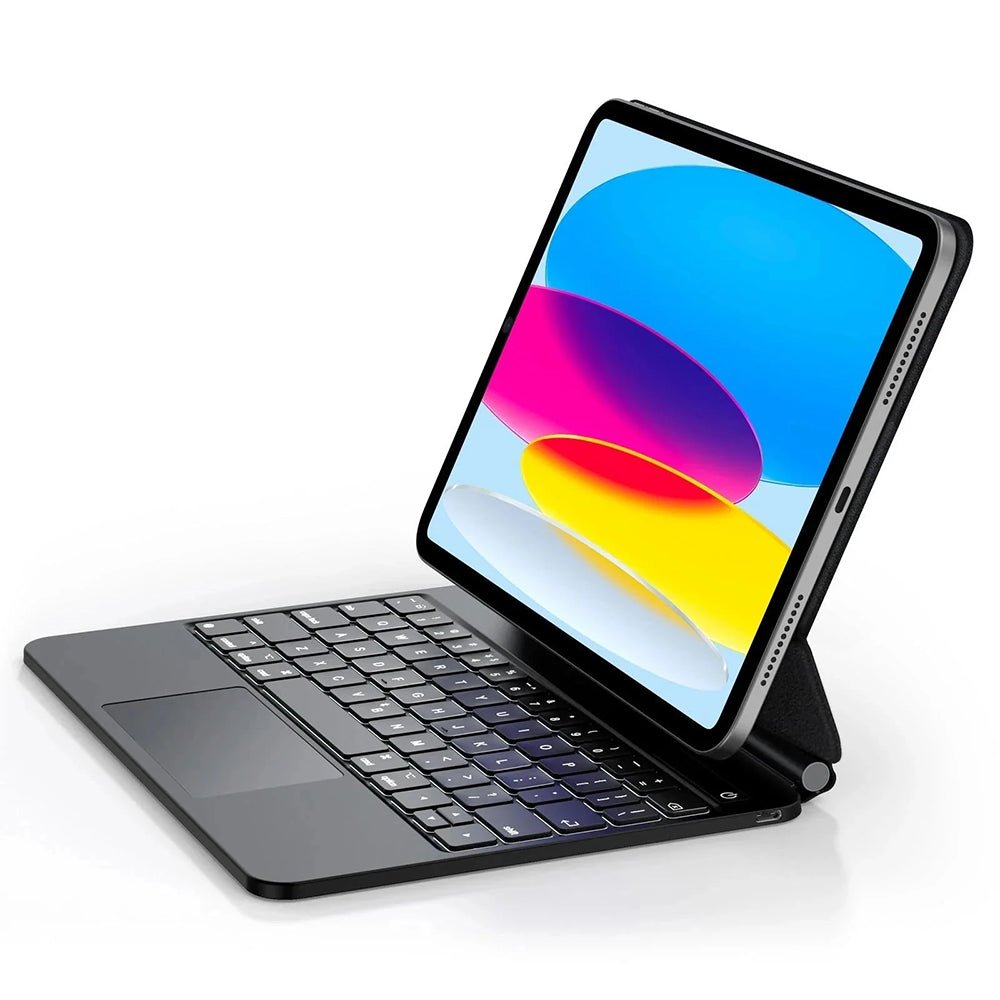 Tastaturhülle für Apple iPad (2025) / (2022), ESR, Rebound, Weiß