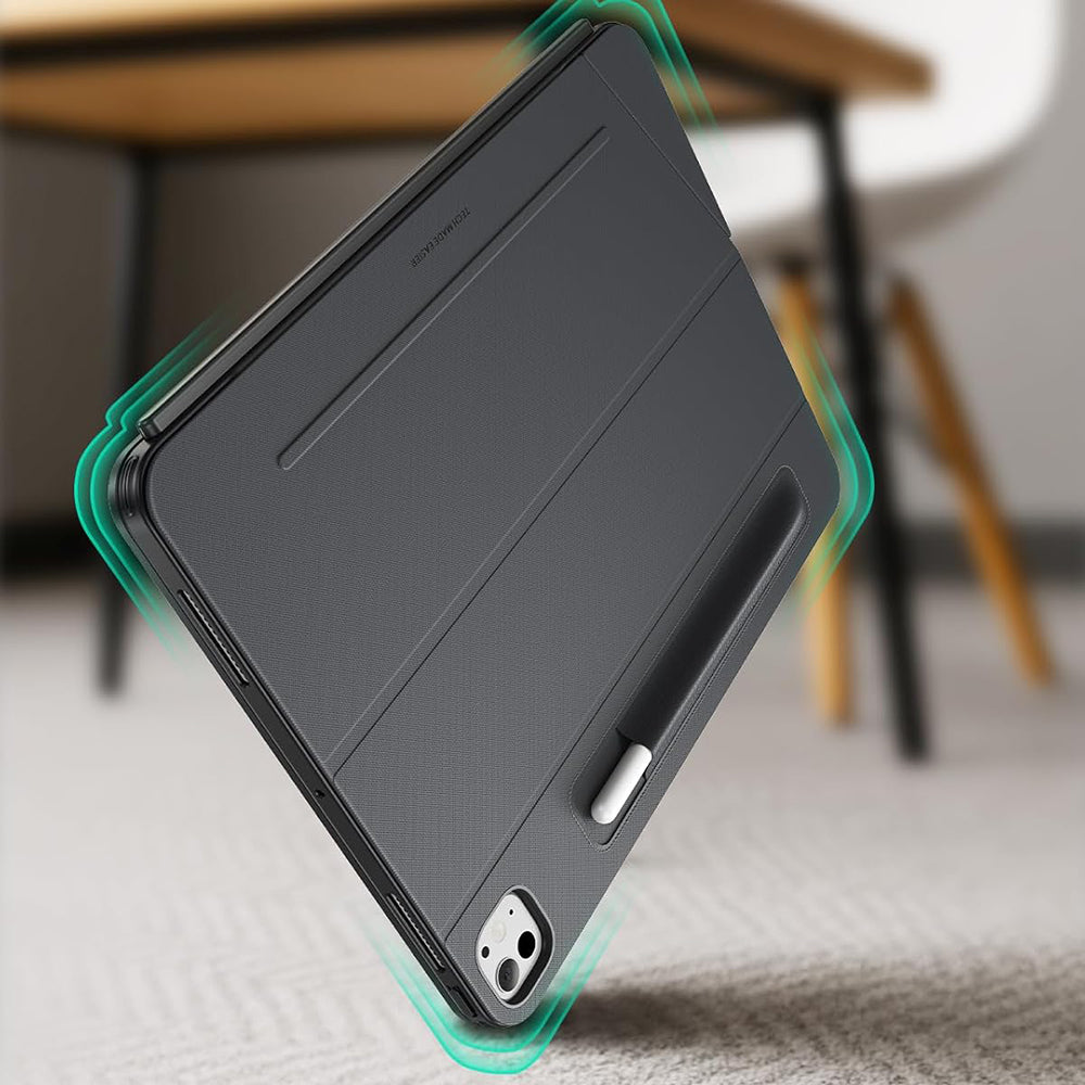 Hülle mit Tastatur für Apple iPad Air 11 (2025) / Air 11 (2024) / Air (2022) / Air (2020), ESR, Shift, Grau