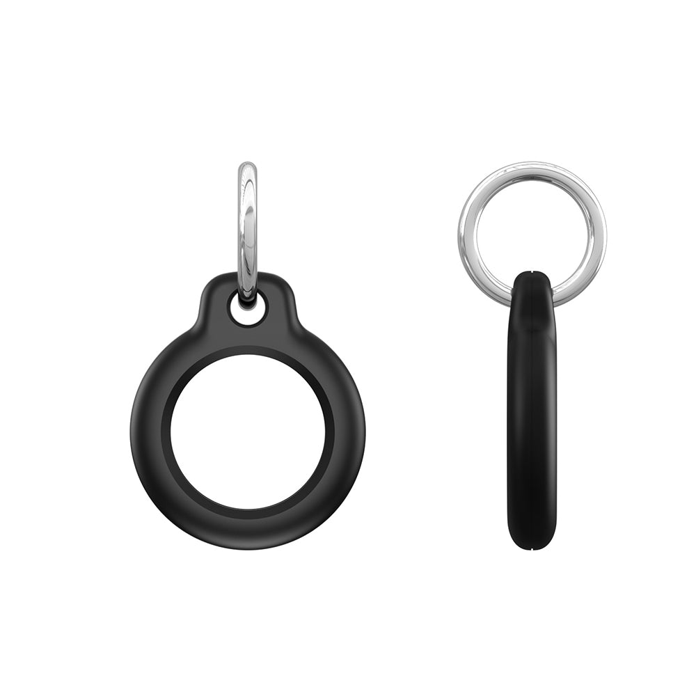 Dux Ducis Secure Hülle für Apple AirTag, 4er Set, Schwarz / Weiß / Blau / Rosa