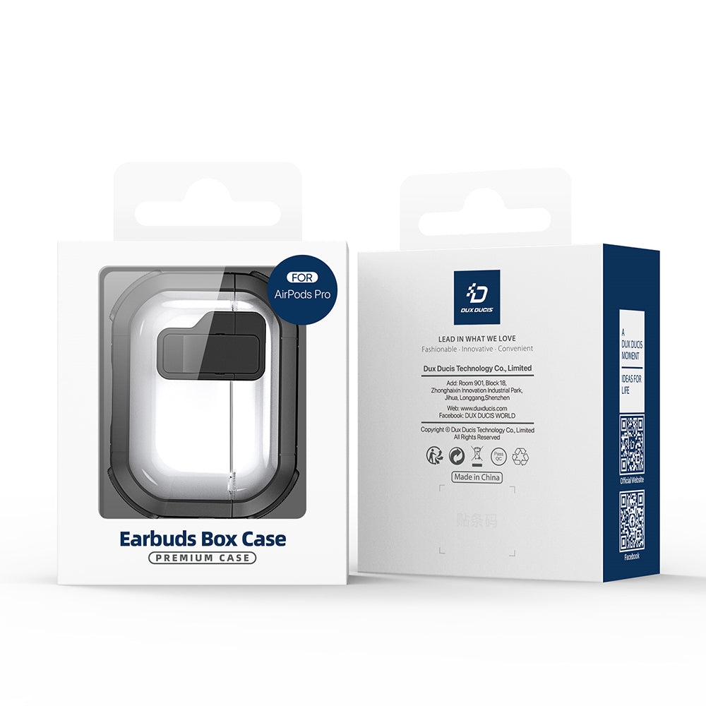 Custodia DUX DUCIS PECN per Apple AirPods 4, Rosa Bianca