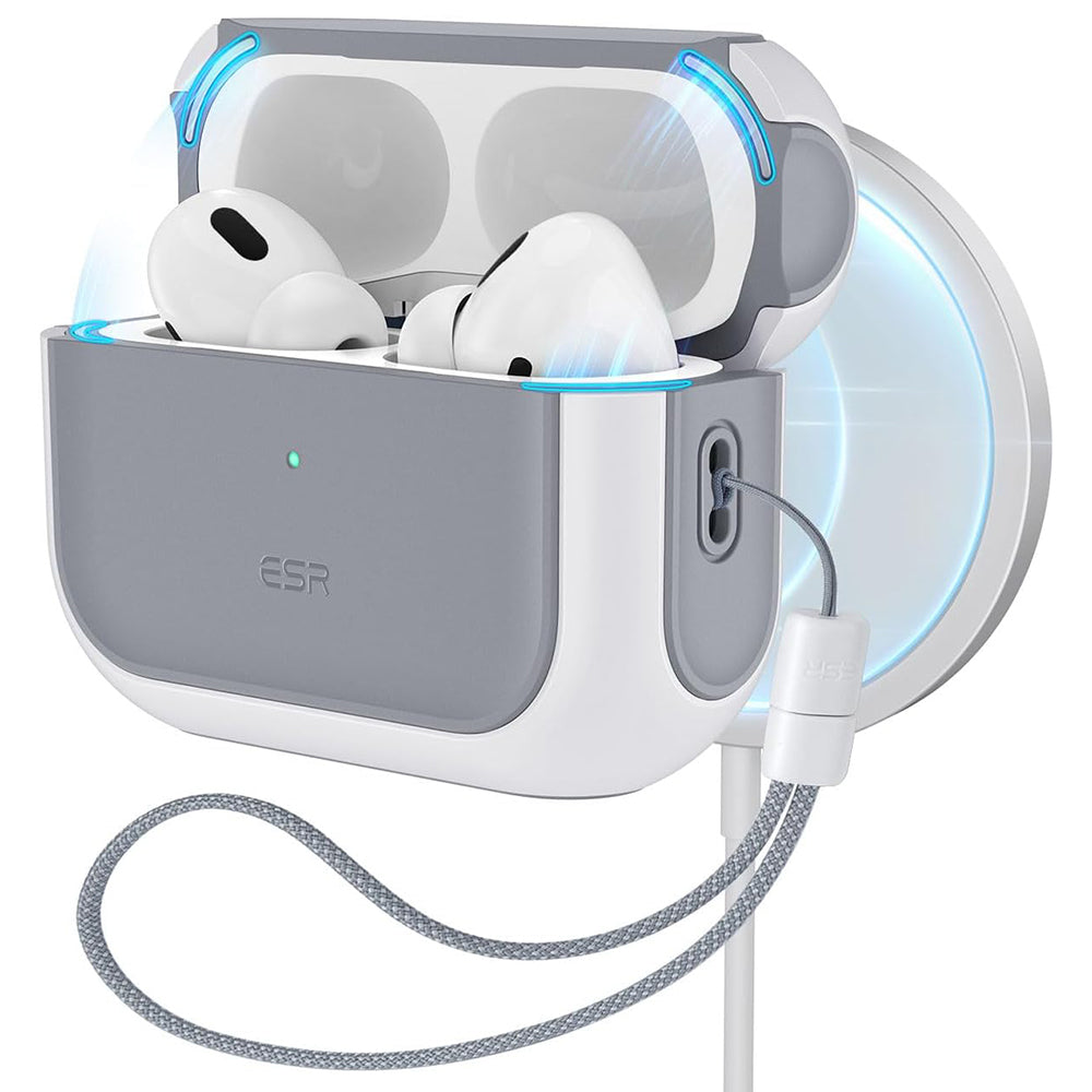 Coque ESR Orbit Hybrid pour Apple AirPods Pro Series, Blanche