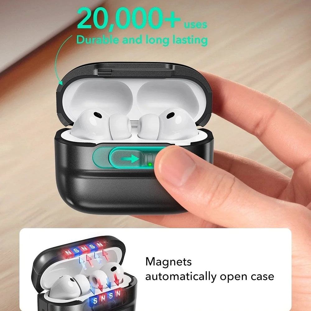 Custodia ESR Pulse Magnetic FlickLock per Apple AirPods Pro 3, Blu Navy