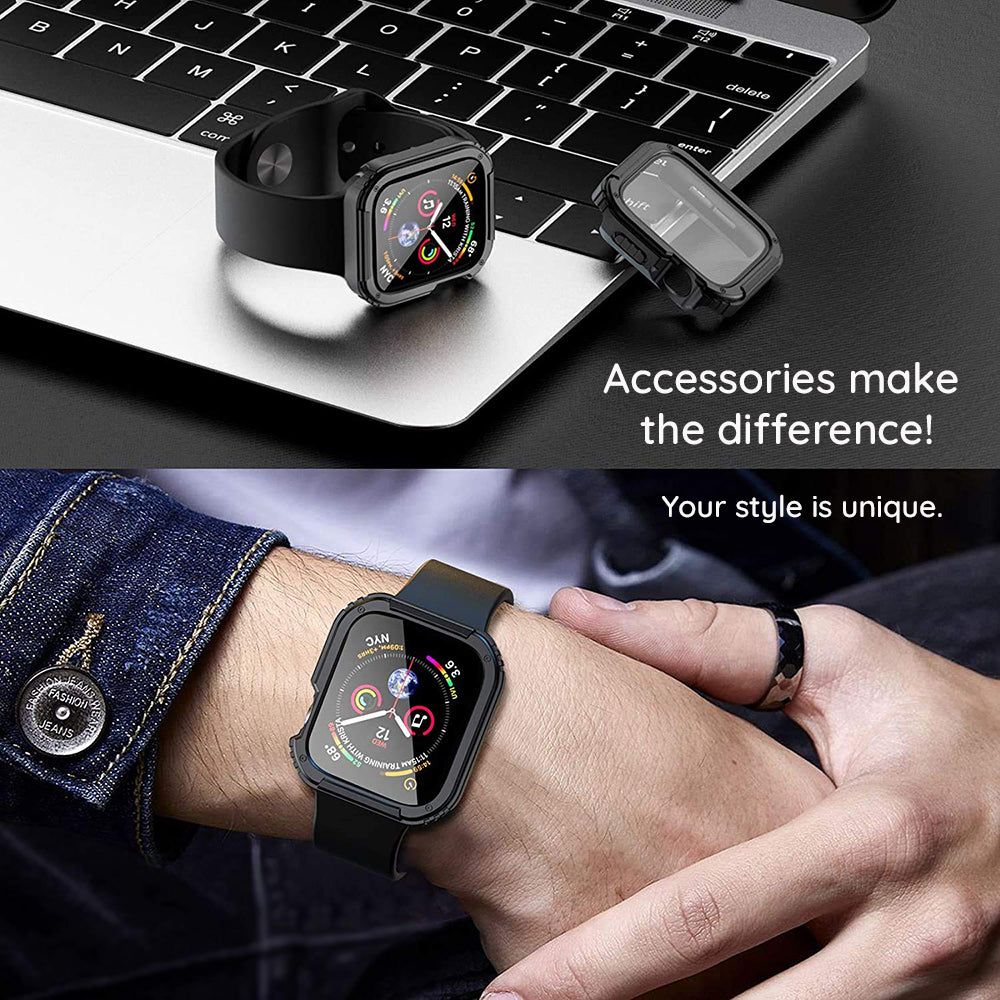 Custodia Lito Armor 360 per Apple Watch 42mm Series, Blu
