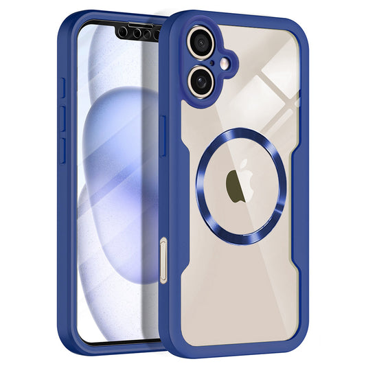 MagSafe Hülle für Apple iPhone 17, Techsuit, ColorVerse 360, Blau