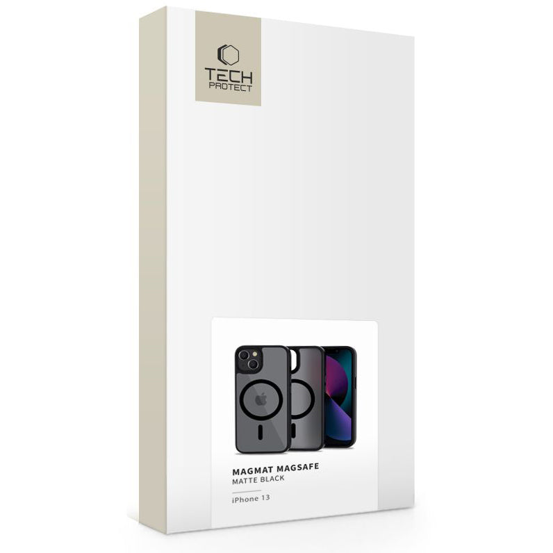 Custodia MagSafe per Apple iPhone 13, Tech-Protect, Magmat, Nera