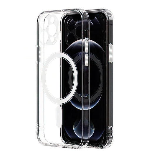 Custodia MagSafe per Apple iPhone 16, OEM, Clear with Camera Protection, Trasparente