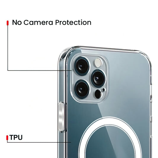 Coque MagSafe pour Apple iPhone 17, OEM, Transparente, Transparente