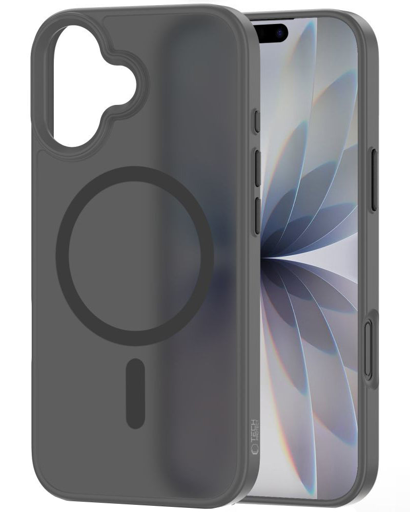 Custodia MagSafe per Apple iPhone 17, Tech-Protect, Magmat, Grigio Opaco