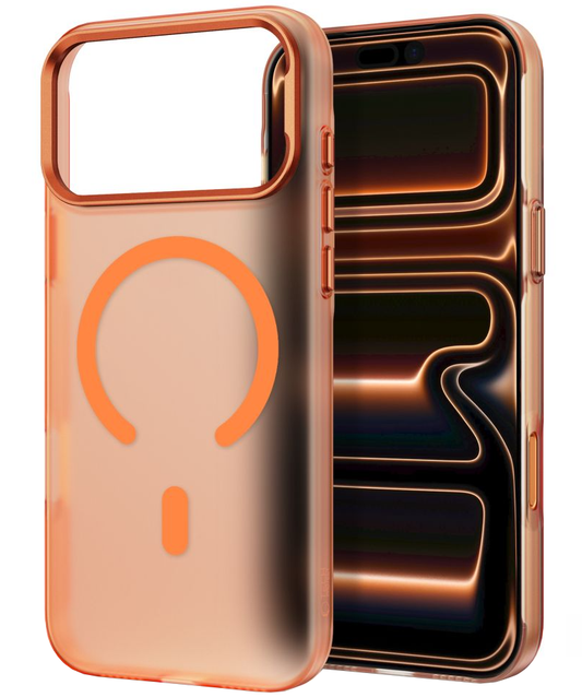 MagSafe-Hülle für Apple iPhone 18 Pro Max / 17 Pro Max, Tech-Protect, MagZero, Matt Orange