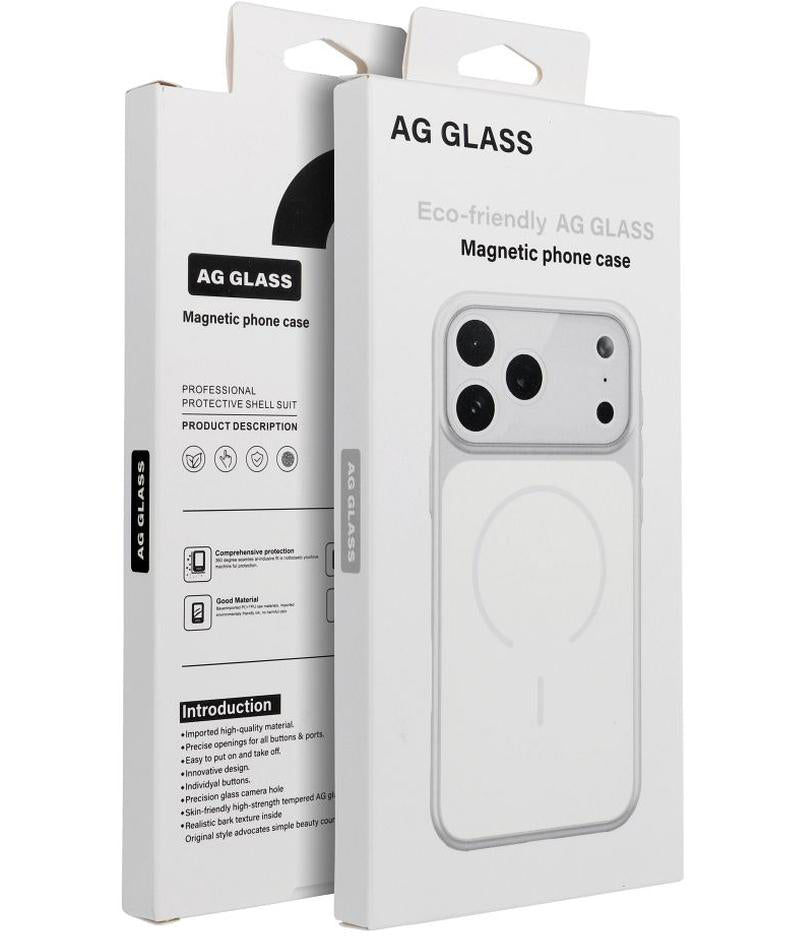 Coque MagSafe pour Apple iPhone 18 Pro / 17 Pro, OEM, Make 18, argentée