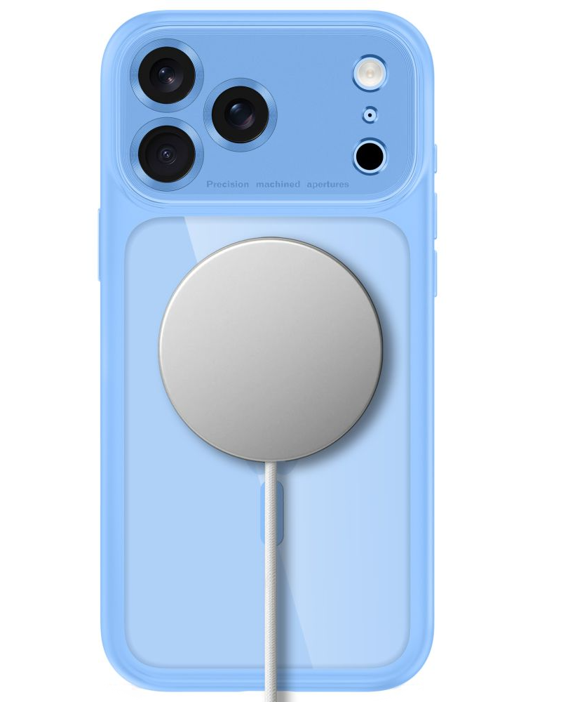 Custodia MagSafe per Apple iPhone 18 Pro Max / 17 Pro Max, Tech-Protect, MagPeak CC, Blu