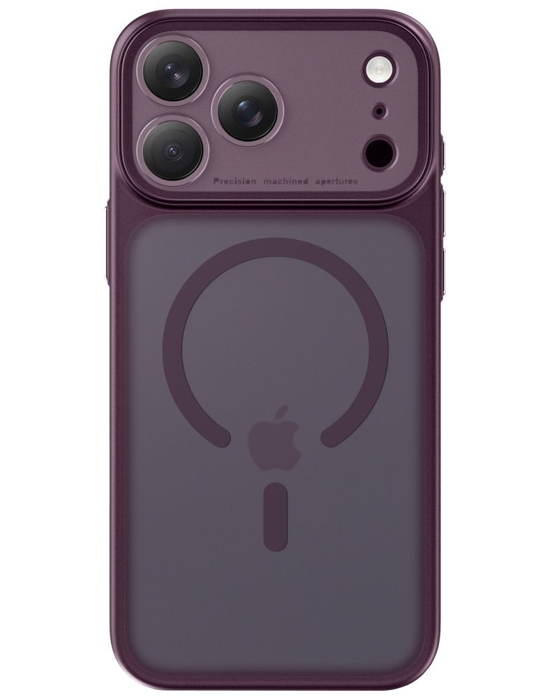 Custodia MagSafe per Apple iPhone 18 Pro Max / 17 Pro Max, Tech-Protect, MagPrime CC, Vinaccia Opaca