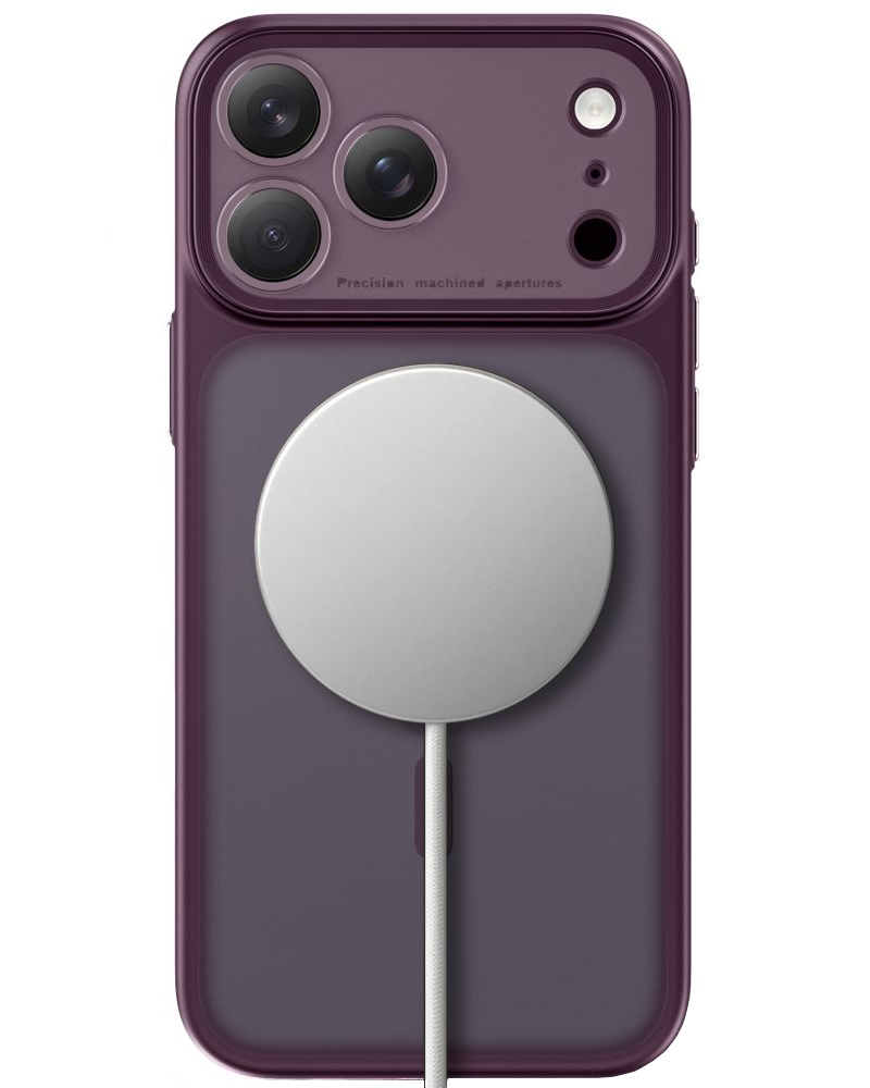 Custodia MagSafe per Apple iPhone 18 Pro / 17 Pro, Tech-Protect, MagPeak CC, Vinaccia Opaca