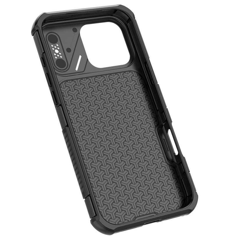 Coque MagSafe pour Apple iPhone 18 Pro Max / 17 Pro Max, OEM, Protection en carbone et aux coins, Violet