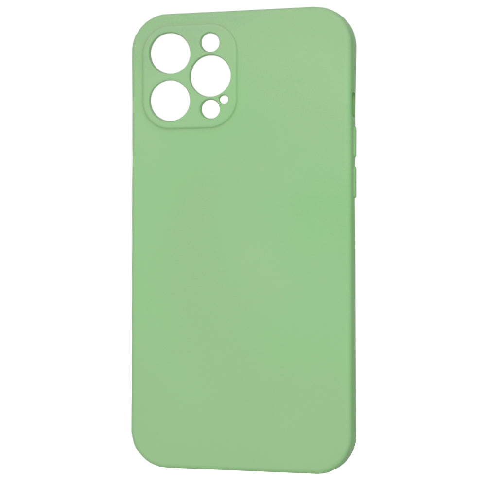 Custodia MagSafe per Apple iPhone 12 Pro Max, Techsuit, SoftFlex, Verde Chiaro