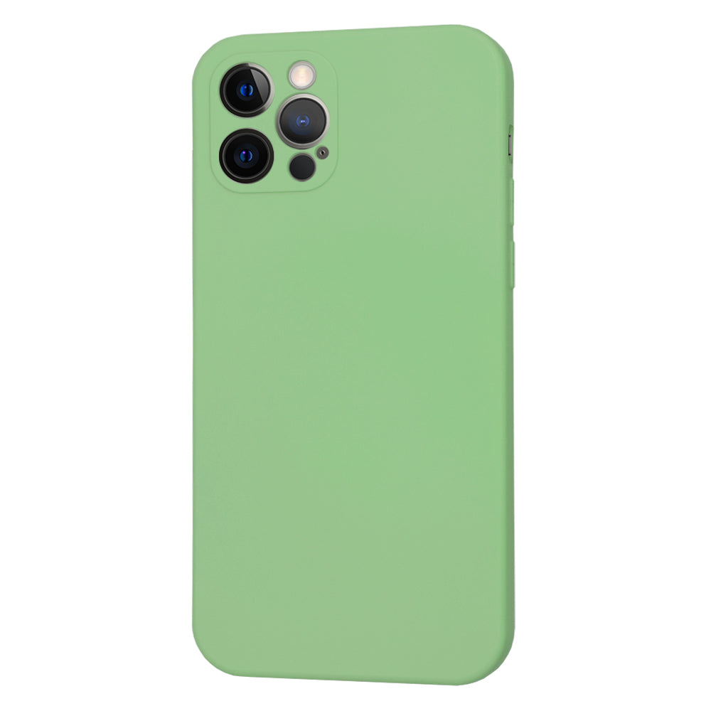 Custodia MagSafe per Apple iPhone 12 Pro, Techsuit, SoftFlex, Verde Chiaro