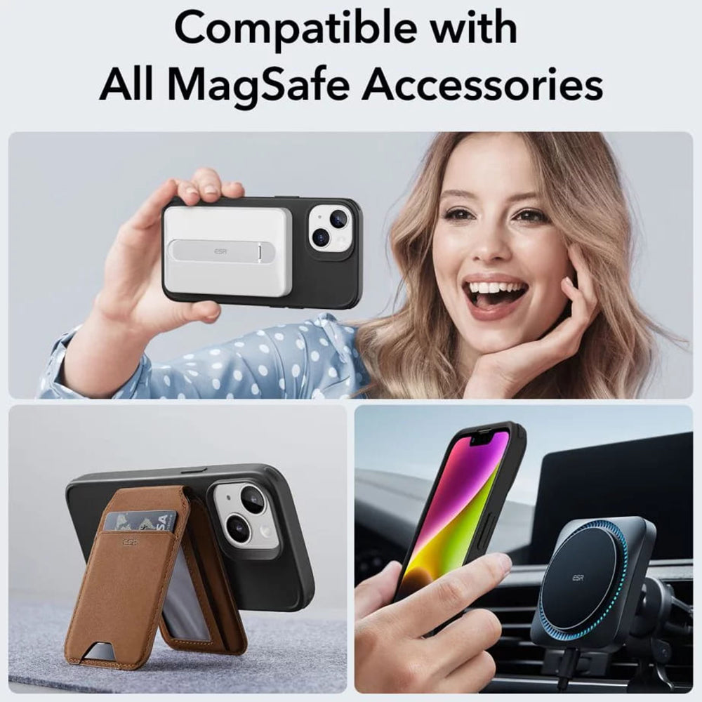 Custodia MagSafe per Apple iPhone 14 / 13, ESR, Classic Hybrid, Nera