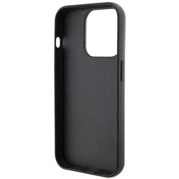 Custodia MagSafe per Apple iPhone 14 Pro, Karl Lagerfeld, Saffiano Gripstand Choupette, Nera