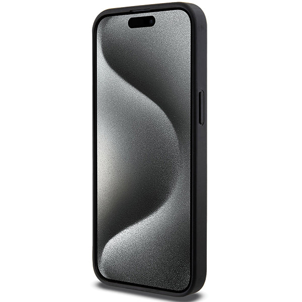 Custodia MagSafe per Apple iPhone 14 Pro Max, Karl Lagerfeld, Saffiano Gripstand Choupette, Nera