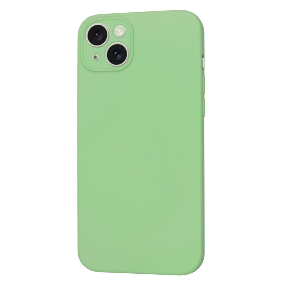 Custodia MagSafe per Apple iPhone 15 Plus, Techsuit, SoftFlex, Verde Chiaro