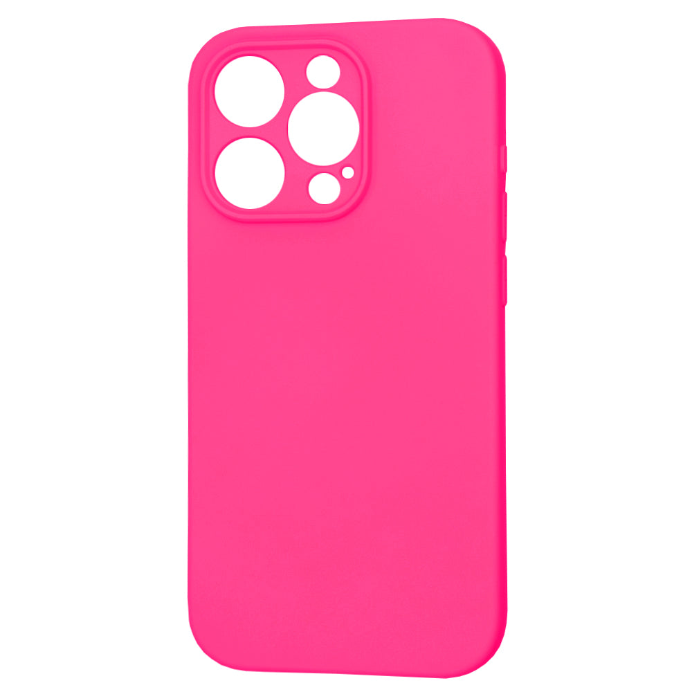 Custodia MagSafe per Apple iPhone 15 Pro, Techsuit, SoftFlex, Rosa Scuro