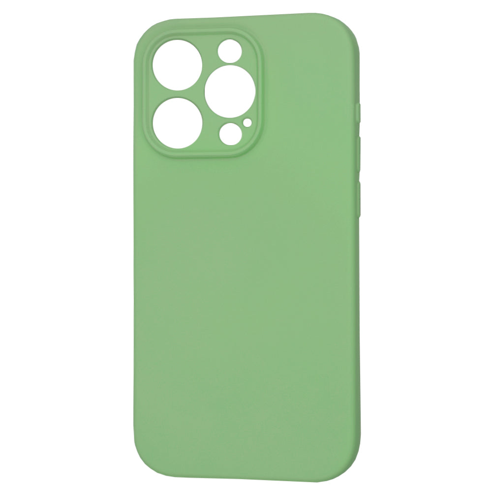 Custodia MagSafe per Apple iPhone 15 Pro, Techsuit, SoftFlex, Verde Chiaro