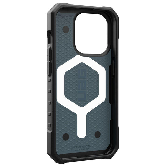 Custodia MagSafe per Apple iPhone 15 Pro, Urban Armor Gear, Pathfinder, Blu
