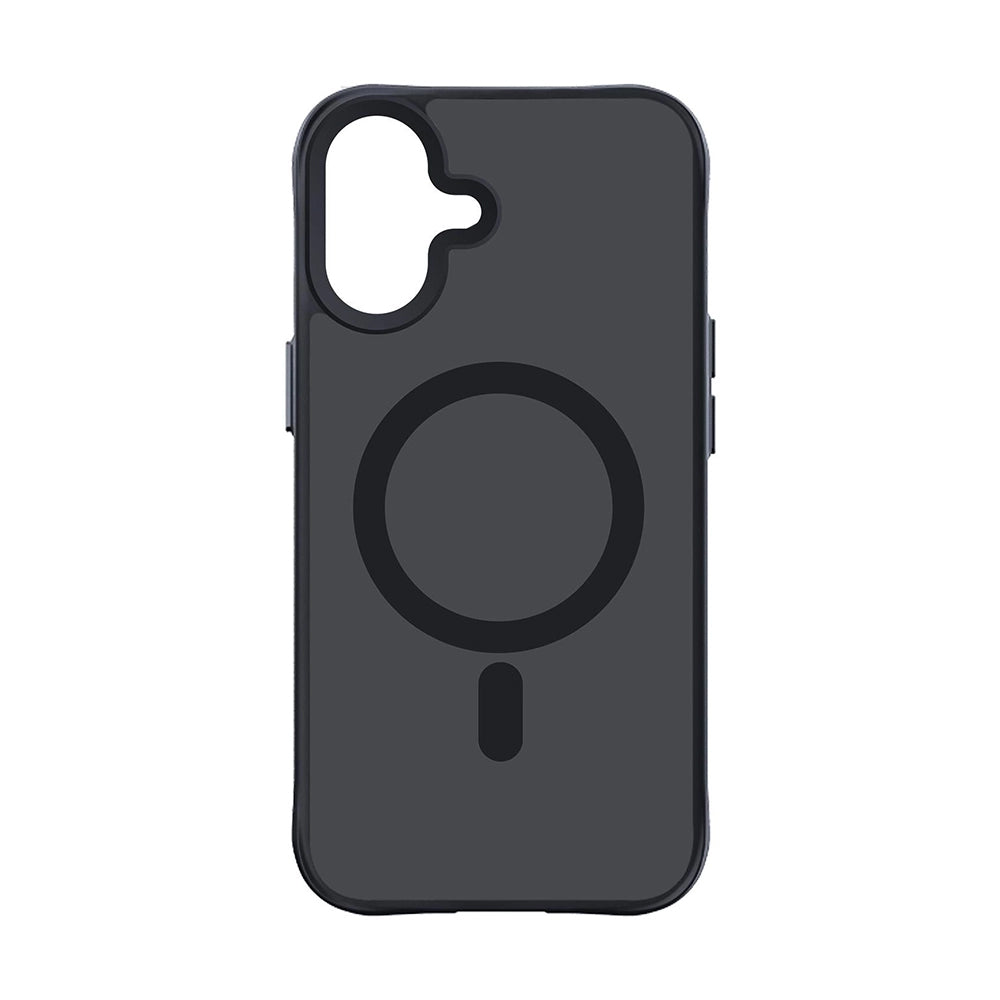 Custodia MagSafe per Apple iPhone 16, 3MK, Smoke MagCase, Nera