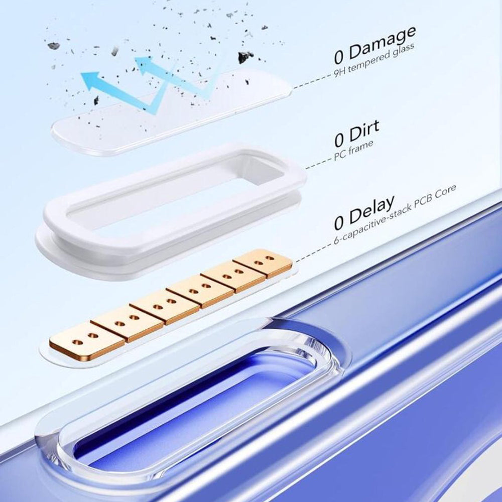 Custodia MagSafe per Apple iPhone 16, ESR, Classic Hybrid Kickstand Slide, Trasparente