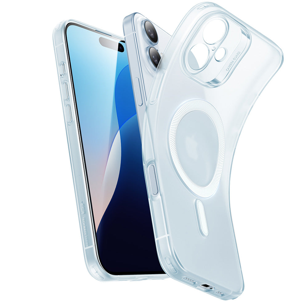 MagSafe Hülle für Apple iPhone 16, ESR, Zero, Satin Blau