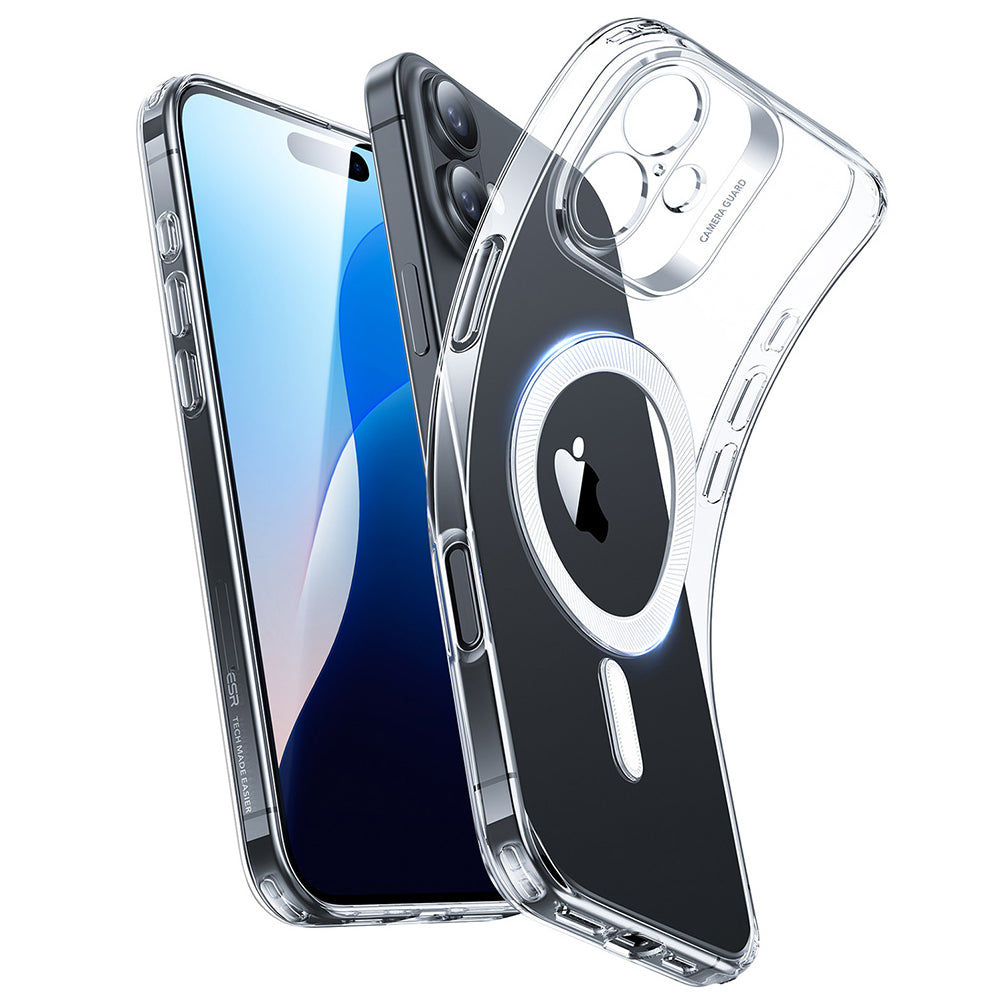 Coque MagSafe pour Apple iPhone 16, ESR, Zero, Transparente