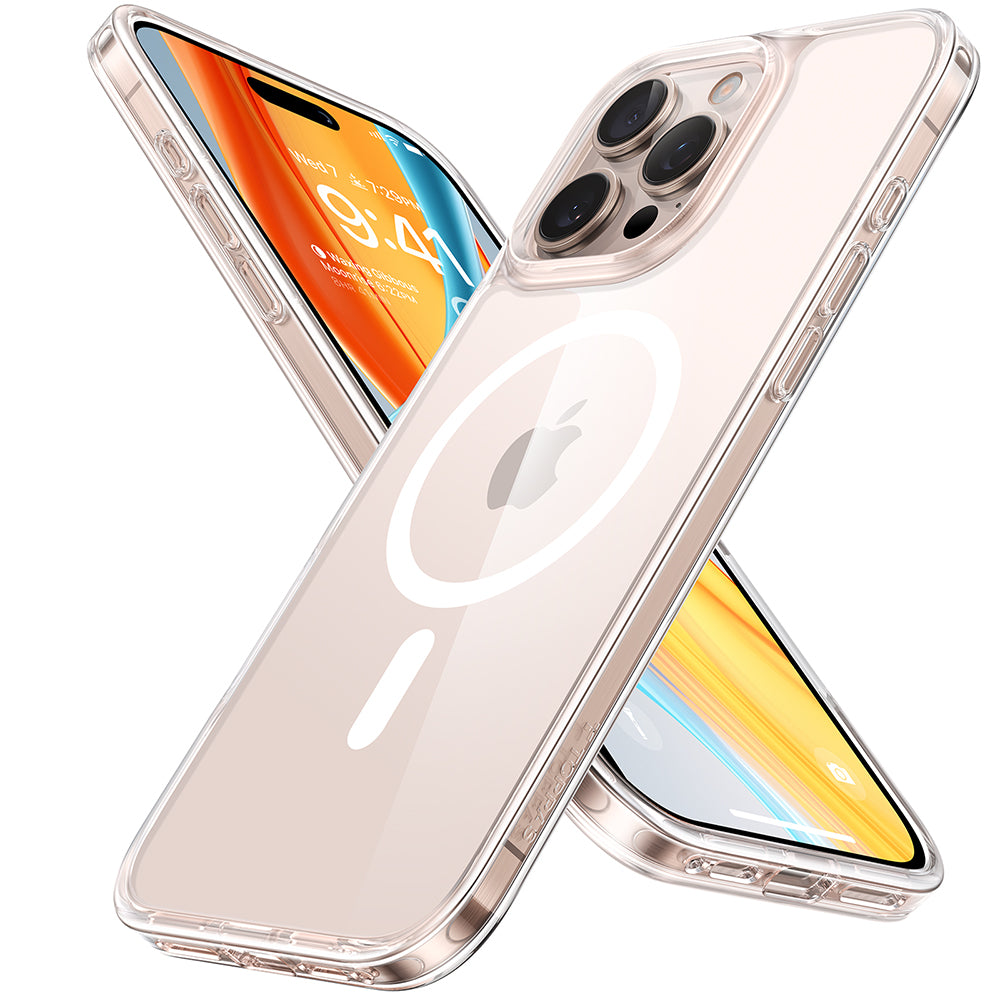 Coque MagSafe pour Apple iPhone 16 Pro Max, Torras, Diamond, transparente