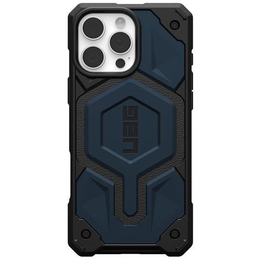 Coque MagSafe pour Apple iPhone 16 Pro Max, Urban Armor Gear, Monarch Pro, Bleu marine