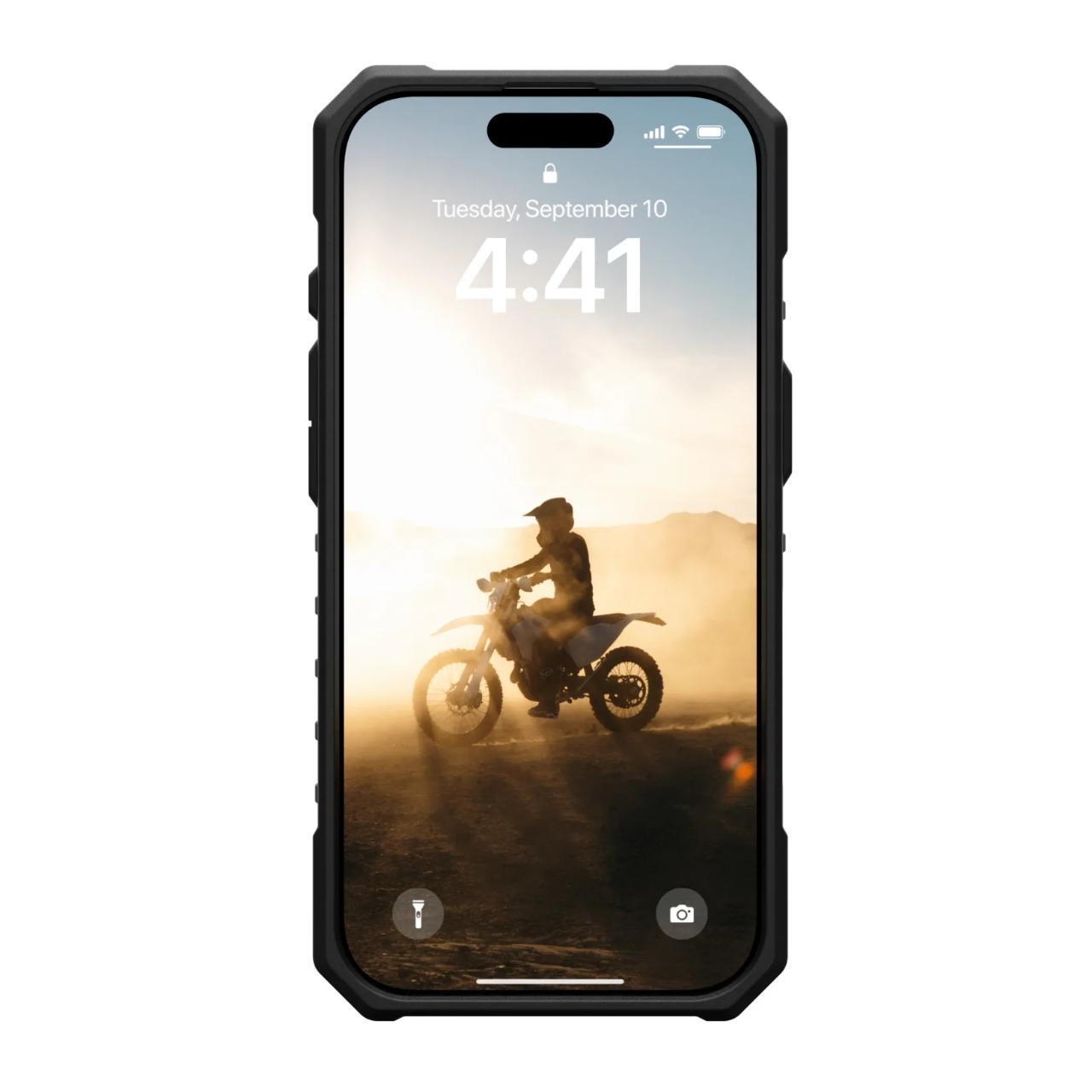 Custodia MagSafe per Apple iPhone 16 Pro Max, Urban Armor Gear, Pathfinder Clear, Trasparente