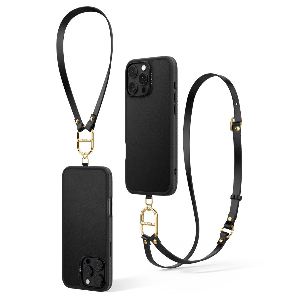 Custodia MagSafe per Apple iPhone 16 Pro, Spigen, Cyrill Kajuk Classic Charm, Nera