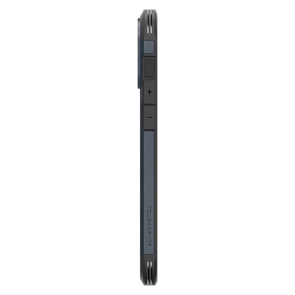 Coque MagSafe pour Apple iPhone 16 Pro, Spigen, Tough Armor, Bleue ACS08147