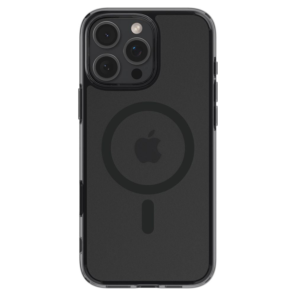 Custodia MagSafe per Apple iPhone 16 Pro, Spigen, Ultra Hybrid T, Nera Satinata ACS08514